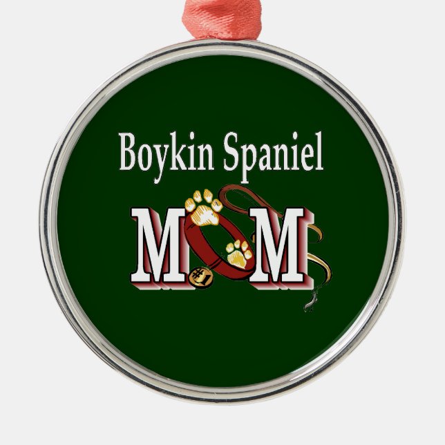 Boykin Spain Mamma Julgransprydnad Metall (Framsidan)