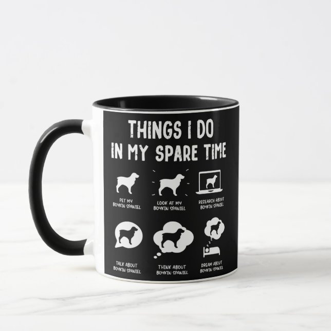 Boykin Spain Sak Do Spare Time Rolig hund Mamma Mugg (Vänster)