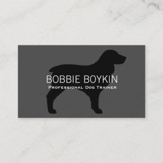 Boykin Spain Silhouette Visitkort