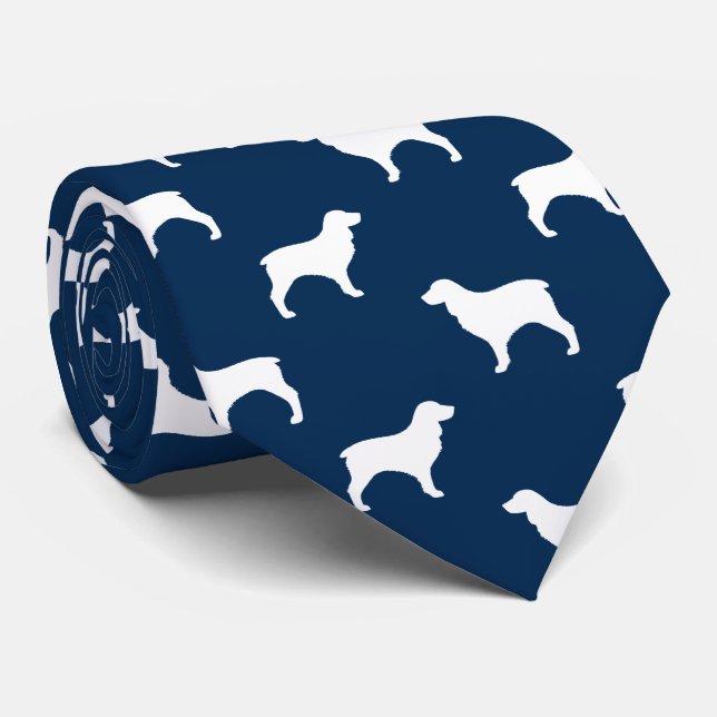 Boykin Spain Silhouettes Mönster Blue and White Slips (Rullad)