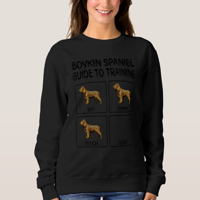 Boykin Spaniel Guide till träning av hundlydnad T Shirt (Framsida)
