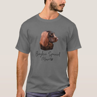Boykin Spaniel Mom Cute Puppy Dog Owner Boykin Spa T Shirt