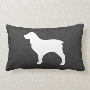 Boykin Spaniel Siluett Lumbarkudde