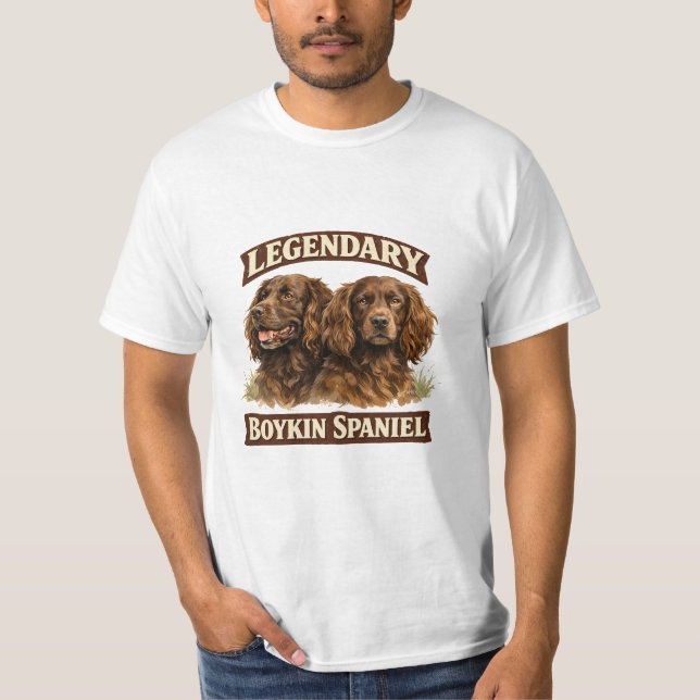 Boykin Spaniel T Shirt (Framsida)