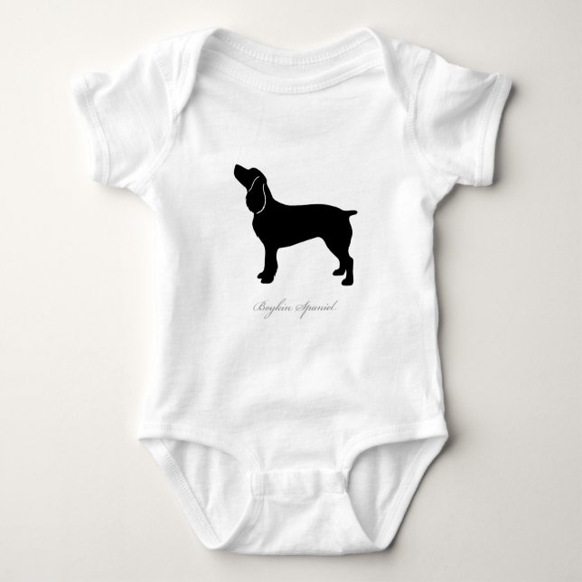Boykin Spanielsilhouette T-shirt (Framsida)