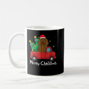 Boykin Spansk jul Ornament Lastbil Träd Hund M Kaffemugg