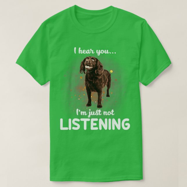 Boykin Spanska jag hör att du inte lyssnar T Shirt (Design framsida)