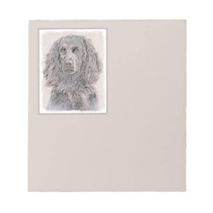 Boykin Spanska målning - Cute Original Hund Art Anteckningsblock