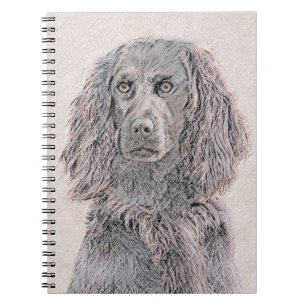 Boykin Spanska målning - Cute Original Hund Art Anteckningsbok