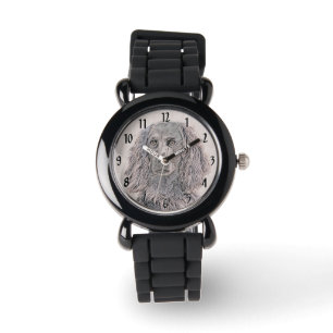 Boykin Spanska målning - Cute Original Hund Art Armbandsur