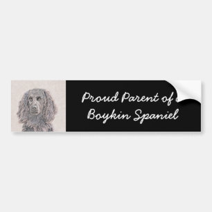 Boykin Spanska målning - Cute Original Hund Art Bildekal