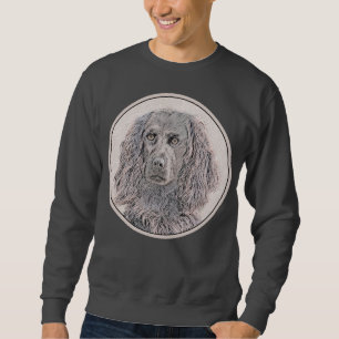 Boykin Spanska målning - Cute Original Hund Art Lång Ärmad Tröja