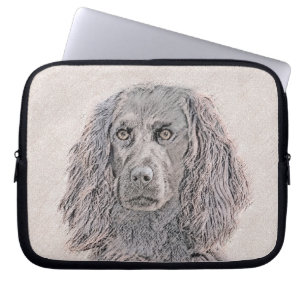 Boykin Spanska målning - Cute Original Hund Art Laptop Fodral