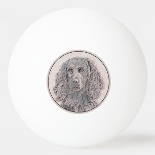 Boykin Spanska målning - Cute Original Hund Art Pingisboll