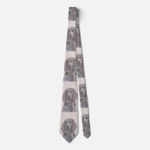 Boykin Spanska målning - Cute Original Hund Art Slips