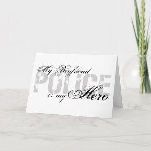 Boykompis är min Hero - POLICE Kort