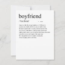 Boykompis Definition Valentine's Day Card