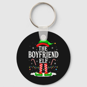 Boykompis Elf Funny Julafton Elf Matching Family C Nyckelring