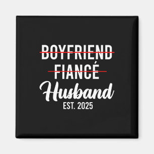 Boykompis Fiance Make Bröllop Married Groom Est Magnet