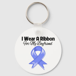 Boykompis - Jag Bära Periwinkle Ribbon Nyckelring