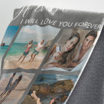 Boykompis jag ska Kärlek dig Photo Collage Fleecefilt<br><div class="desc">Ge din pojkvän speciell den här julen eller något annat tillfälle! Lägg dem i denna vackra fototäckfilt med texten "BOYFRIEND I WILLALWAYS KÄRLEK You". Teckensnittet stil,  storlek och färg kan ändras genom att klicka på den anpassade länken efter anpassning.</div>