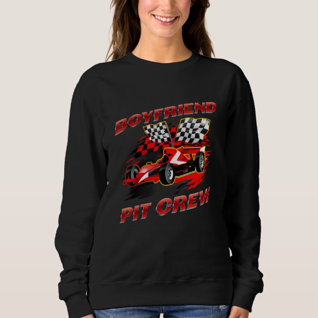 Boykompis Pit Crew Tävling Födelsedagsfest Tävla T Shirt (Framsida)