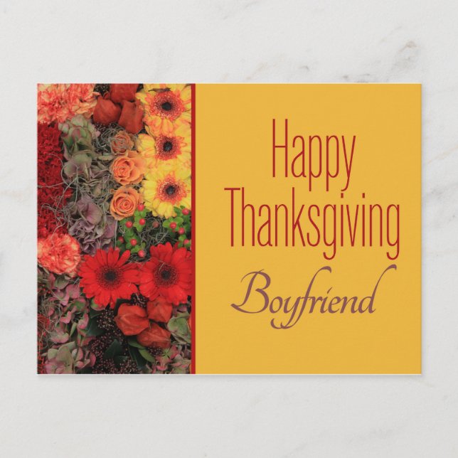Boykompis Thanksgiving Card Helg Vykort (Framsida)