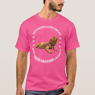 Boykompisars Kom och gå med böjda Dragons Bearded T Shirt