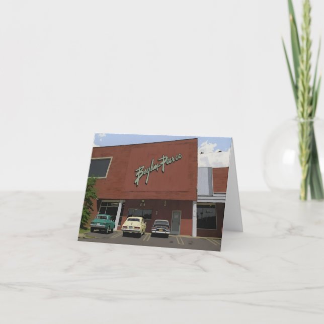 Boylan-Pearce Illlustration - Raleigh N.C. Kort (Framsida)