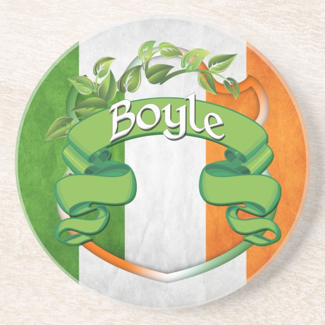 Boyle Irish Shield Underlägg Sandsten (Framsidan)