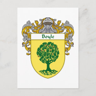 Boyle Jackar av Arm (Mantled) Vykort