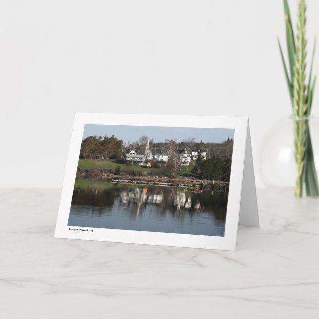 Boylston Nova Scotia - hälsningkort Kort (Framsida)