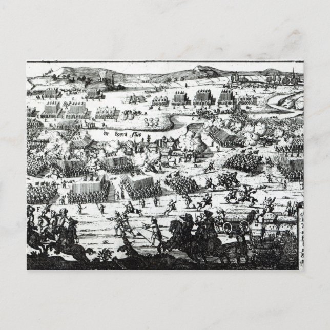 Boyne-slaget, 16.90 vykort (Framsida)