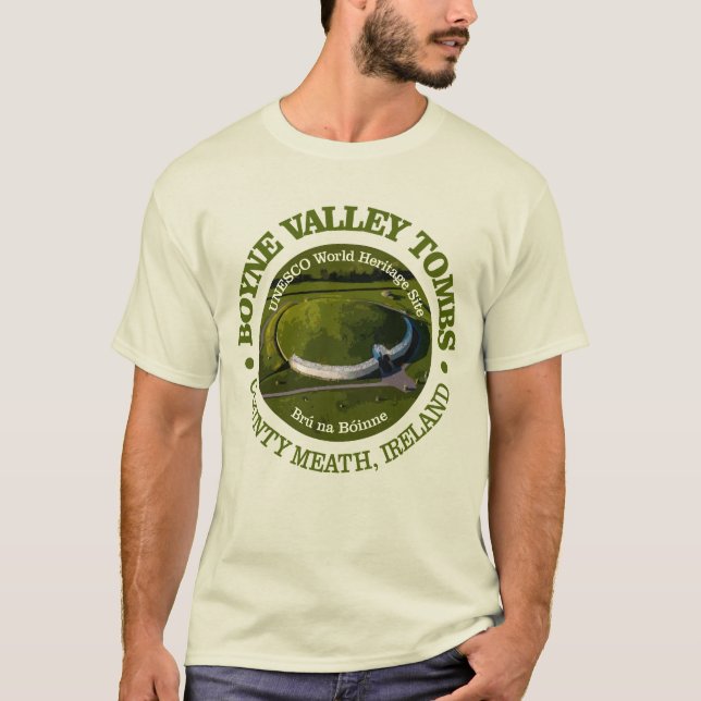 Boyne Valley Grav (rd) T Shirt (Framsida)