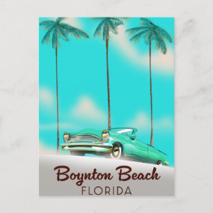Boynton Beach Florida Helg Vykort