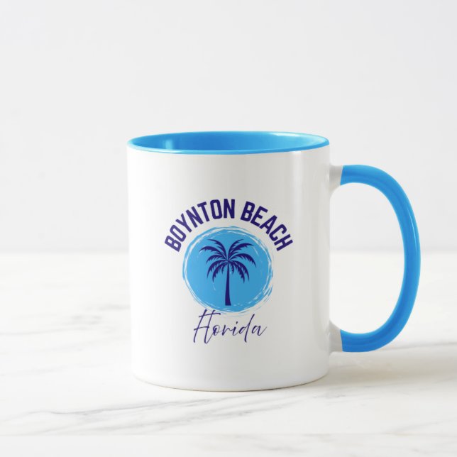 Boynton Beach Florida Kaffe Mugg (Höger)
