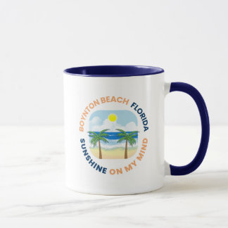 Boynton Beach Florida Kaffe Mugg