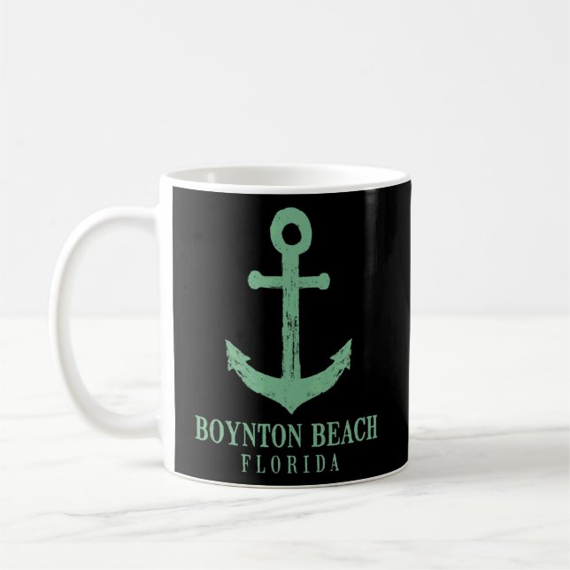 Boynton Beach Florida Kaffemugg (Vänster)