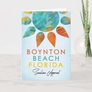 Boynton Beach Florida Sunshine Travel Kort