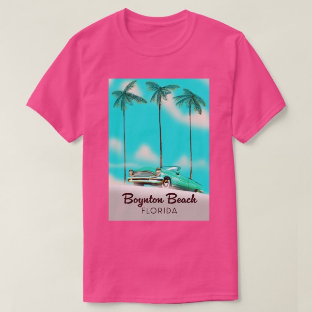 Boynton Beach Florida T Shirt (Design framsida)