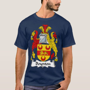 Boynton Jackar Arm Family Crest T Shirt
