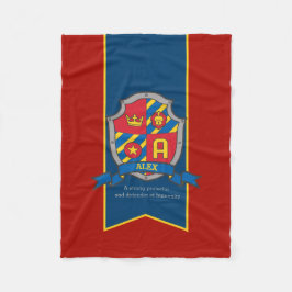 Boys Alex eller A namn och filt