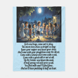 Boys and Girls - Nursery Rhyme Fleece Blanket