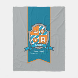 Boys Andre eller brev A namn betyder filt för barn