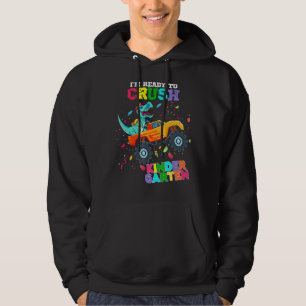 Boys Back to school jag är Redo att krossa Kinderg Hoodie