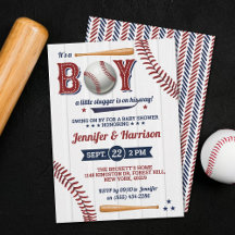 Boys Baseball Baby Shower