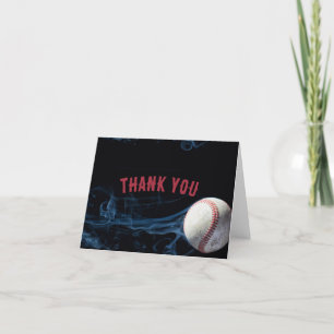 Boys Baseball Birday Tack ditt kort