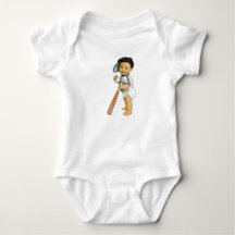Boy's Baseball Body Kostym