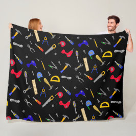 Boy's Bedroom Verktyg Thmet Blanket Fleecefilt