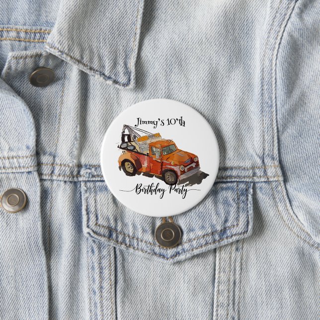 Boys Birthday Party with Wrecker Knapp (In Situ)